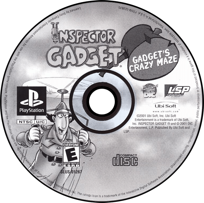 Inspector Gadget Gadget's Crazy Maze media 8 for Playstation